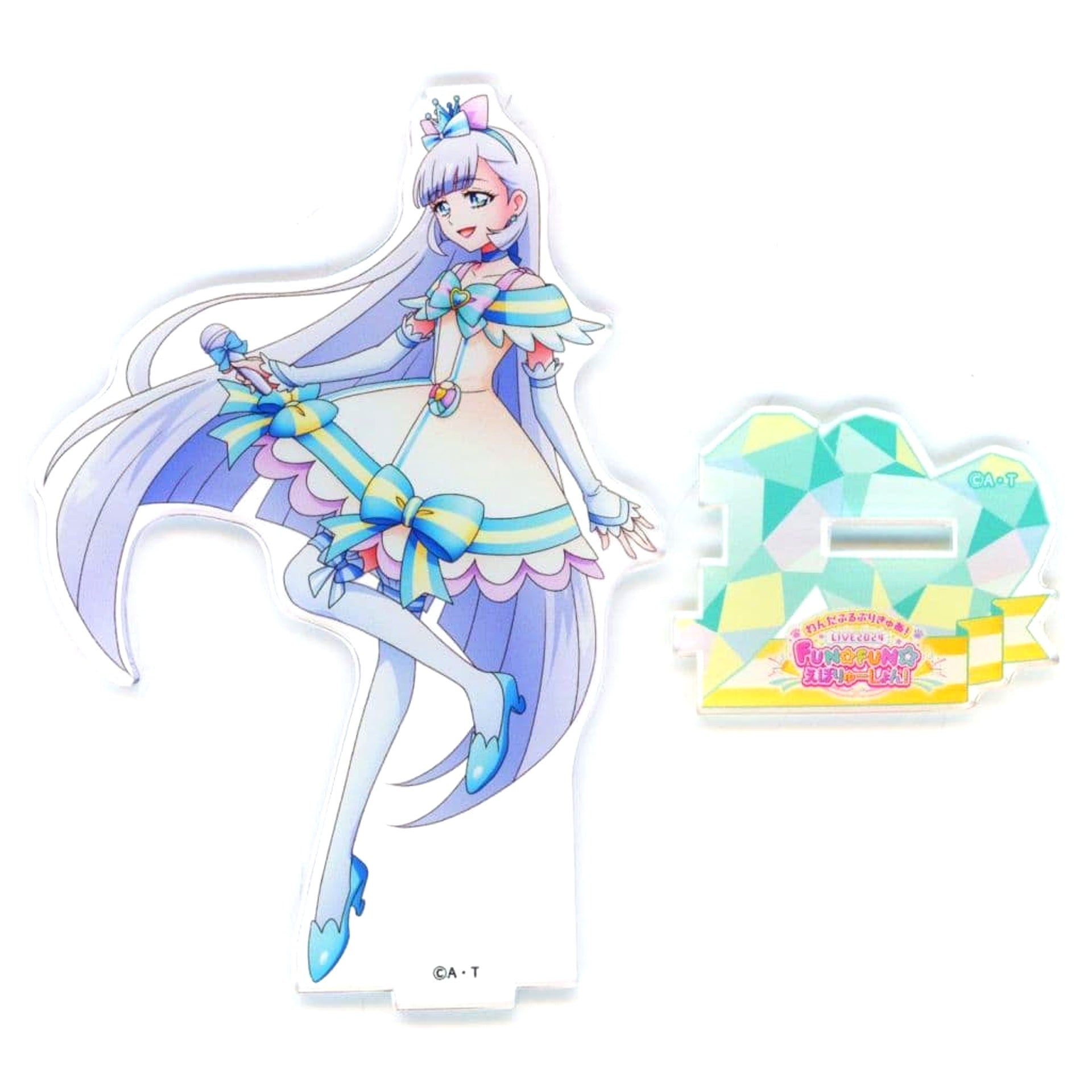 Cure Nyammy Wonderful Precure Live 2024 FUN FUN Evolution Nakayoshi Acrylic Stand [USED]