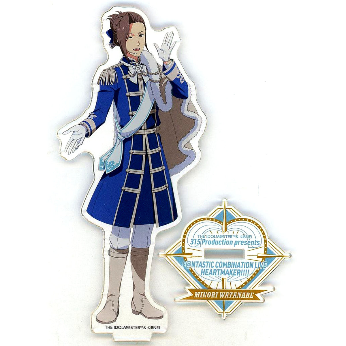 Minori Watanabe Official Acrylic Stand THE IDOLM@STER SideM 315 Production presents FANTASTIC COMBINATION LIVE HEARTMAKER [USED]