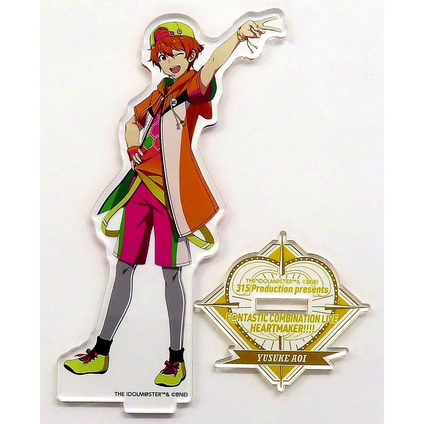 Yusuke Aoi The Idolmaster SideM F@NTASTIC COMBINATION LIVE HEARTMAKER!!!! Official Acrylic Stand [USED]