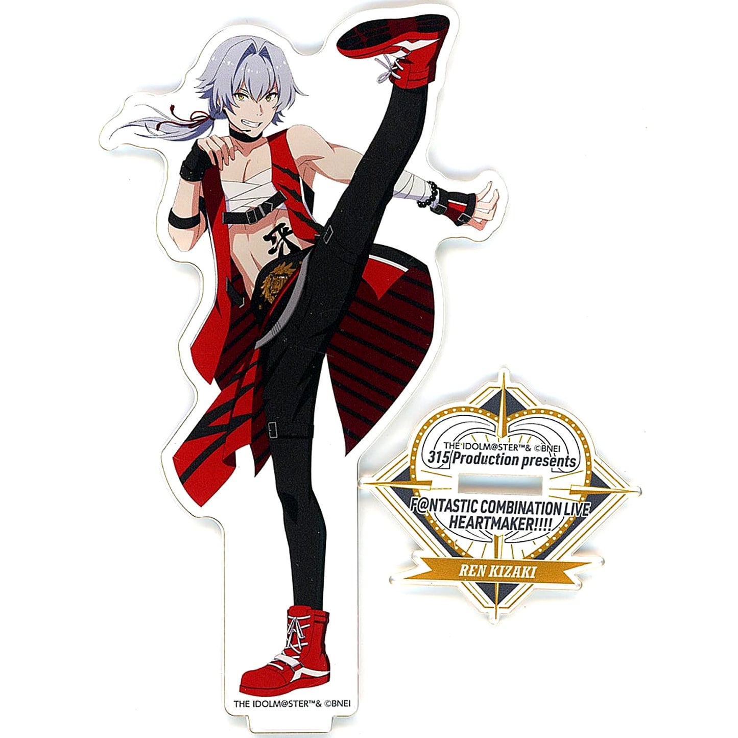 Ren Kizaki The Idolmaster SideM Official Acrylic Stand F@NTASTIC COMBINATION LIVE HEARTMAKER!!!! [USED]