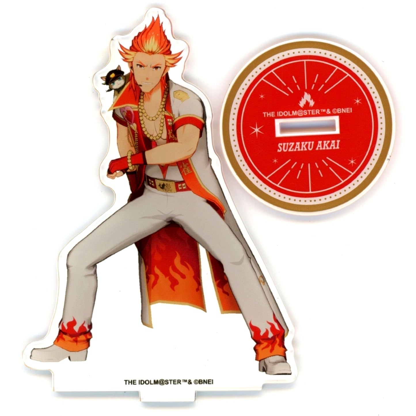 Suzaku Akai THE IDOLM@STER SideM Holding Commemoration Official Acrylic Stand 315 Production presents FANTASTIC COMBINATION LIVE HEARTMAKER!!!! [USED]