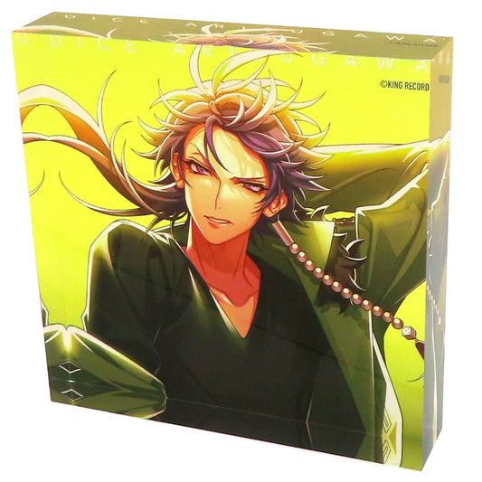 Dice Arisugawa Hypnosis Mic: Division Rap Battle Acrylic Block Only from Fling Posse/.Fling Posse ELR Store Limited Edition [USED]