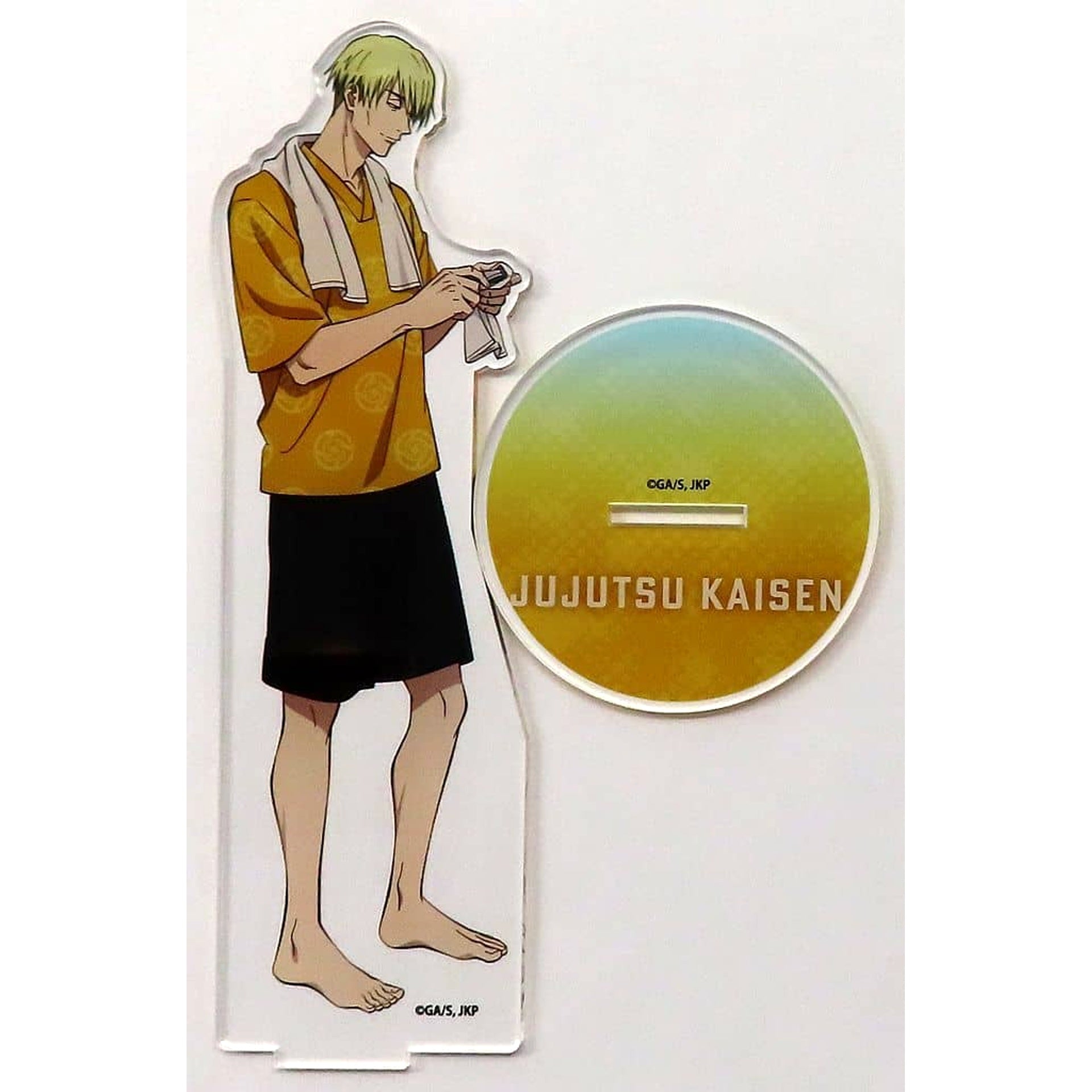 Jujutsu Kaisen Kento Nanami Acrylic Figure Stand 2 Jujutsu Kaisen Gokurakuyu Raku Spa Gokuraku Juju Yasumi Limited Acrylic Item [USED]