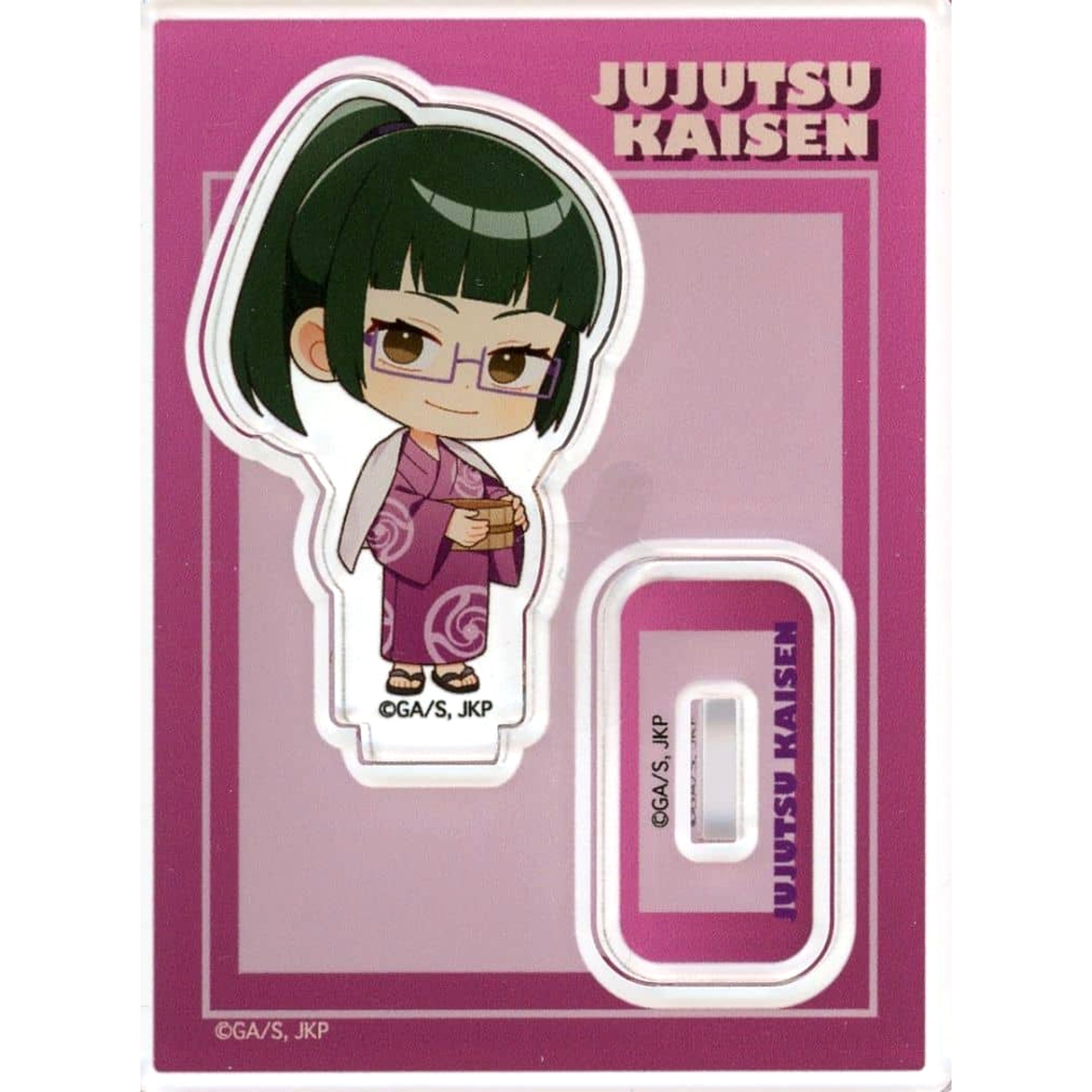 Jujutsu Kaisen x Gokurakuyu RAKU SPA Maki Zenin Trading Acrylic Stand Gokuraku Jujuyasumi 2 Acrylic Stands [USED]