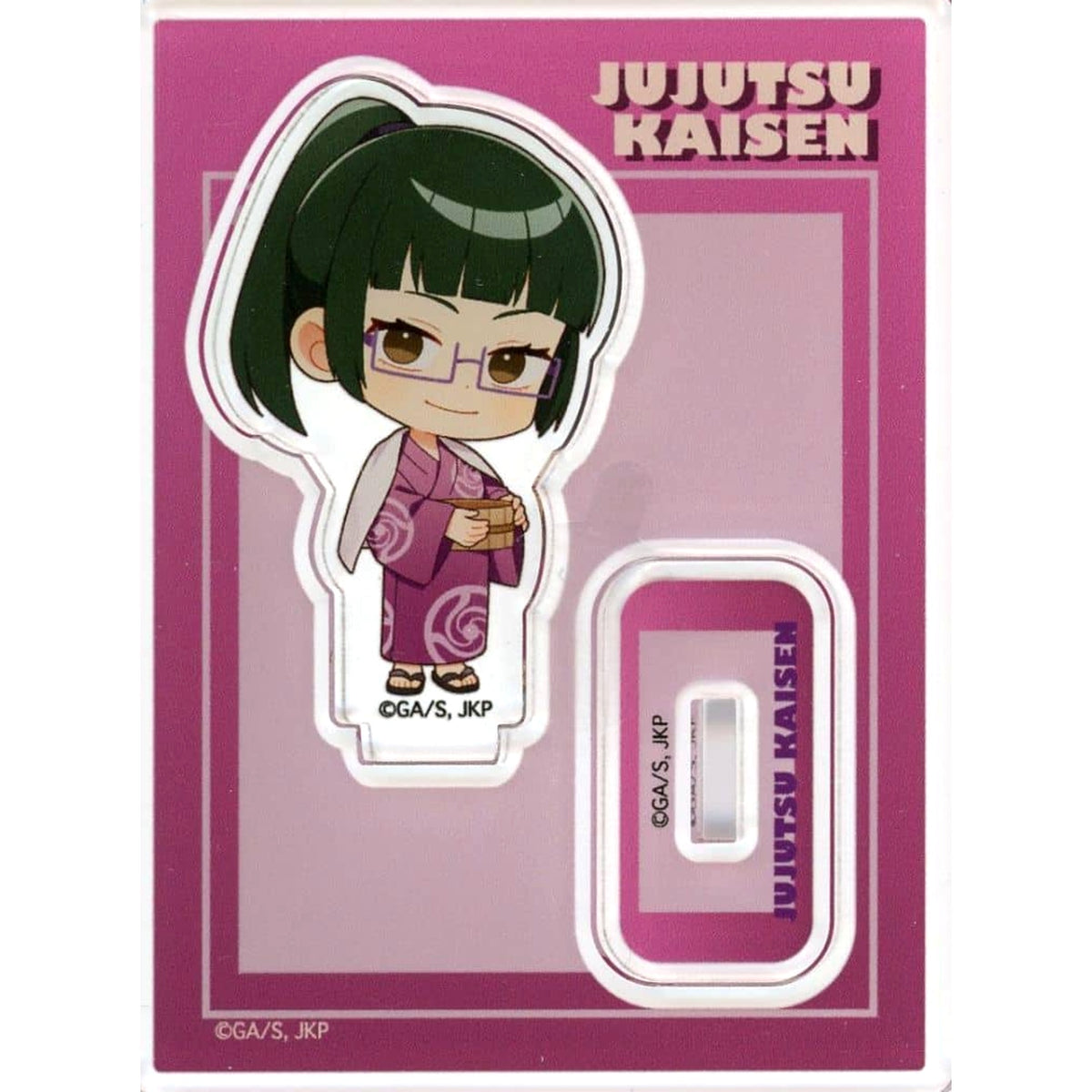 Jujutsu Kaisen x Gokurakuyu RAKU SPA Maki Zenin Trading Acrylic Stand Gokuraku Jujuyasumi 2 Acrylic Stands [USED]
