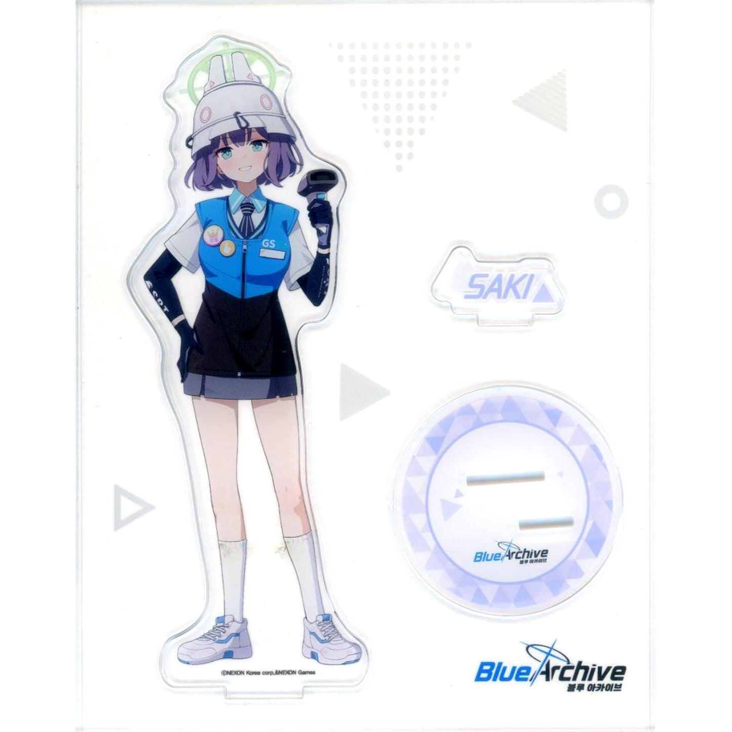 Saki Sorai Acrylic Stand Blue Archive x GS25 Korea Limited [USED]