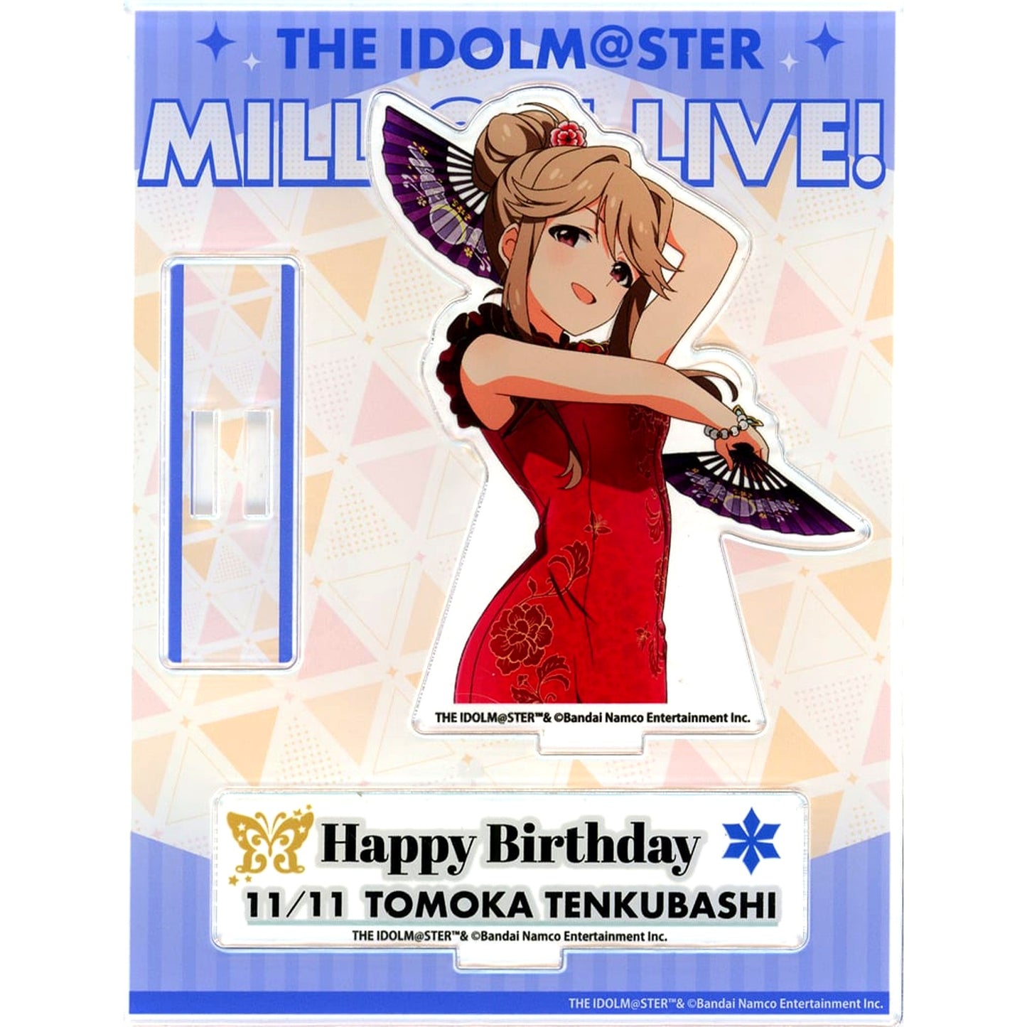 Tomoka Tenkubashi THE IDOLM@STER Million Live! Birthday Acrylic Diorama Stand November Kotobukiya [USED]