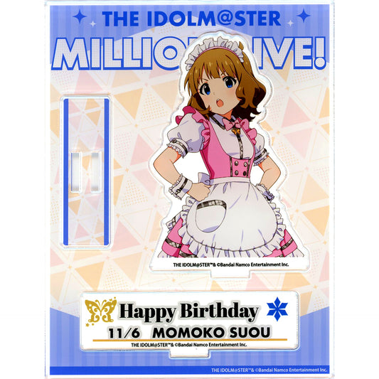 Momoko Suou The Idolmaster Million Live! Birthday Acrylic Diorama Stand November Kotobukiya Shop Limited [USED]