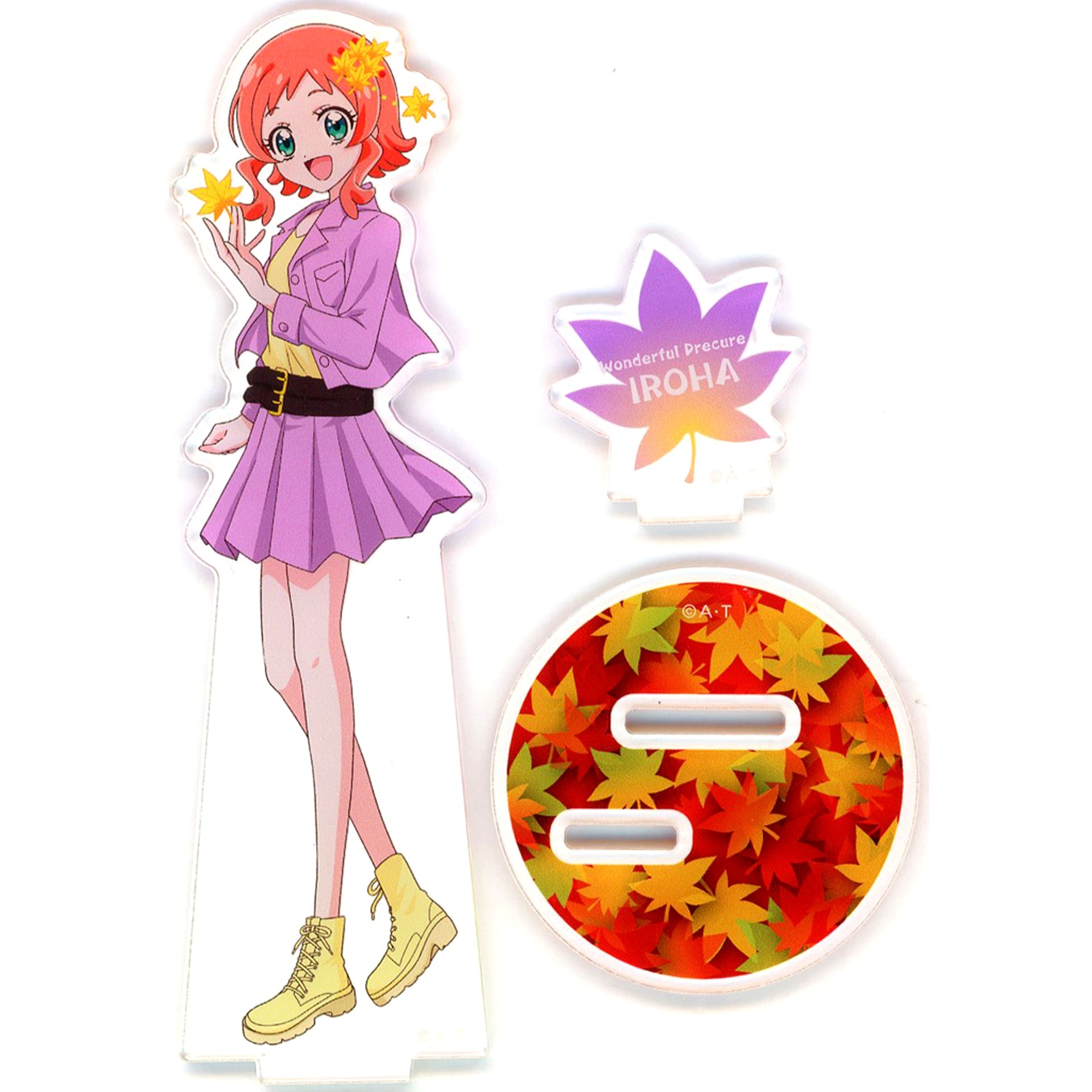 Iroha Inukai Outing! Autumn Leaves Wonderful Precure! Acrylic Stand [USED]
