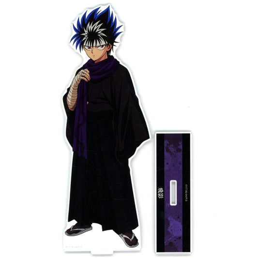 Hiei Hakama Ver. Illustration Extra Large Acrylic Stand Yu Yu Hakusho Pop-up Shop in Ito-Yokado [USED]