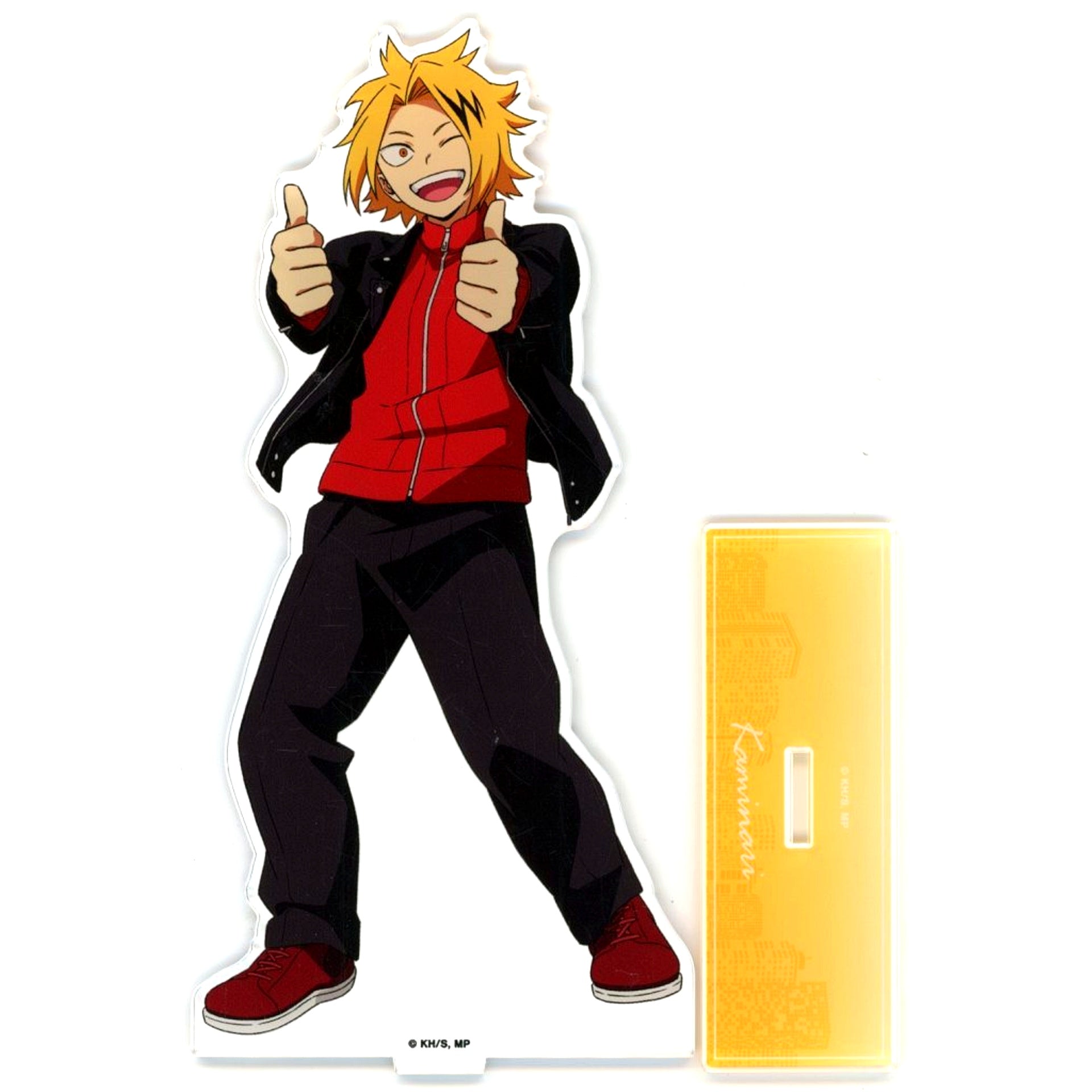 Denki Kaminari Newly Drawn Commemorative Photo Ver. BIG Acrylic Stand My Hero Academia x RED TOKYO TOWER [USED]