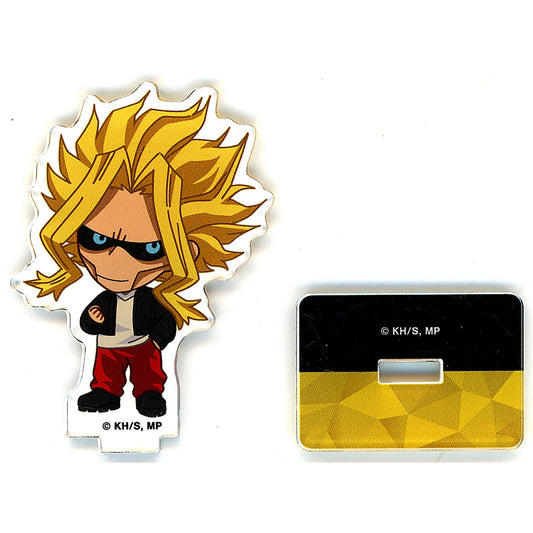 All Might My Hero Academia x RED TOKYO TOWER Trading Chibi Character Red Casual Clothes Ver. Acrylic Stand [USED]