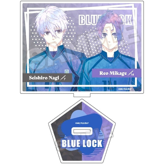Seishiro Nagi & Reo Mikage Jewel Flash vol.3 Acrylic Stand Blue Lock [USED]
