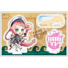 Sakura Haruno petitry Marine Look Acrylic Stand Naruto Shippuden [USED]