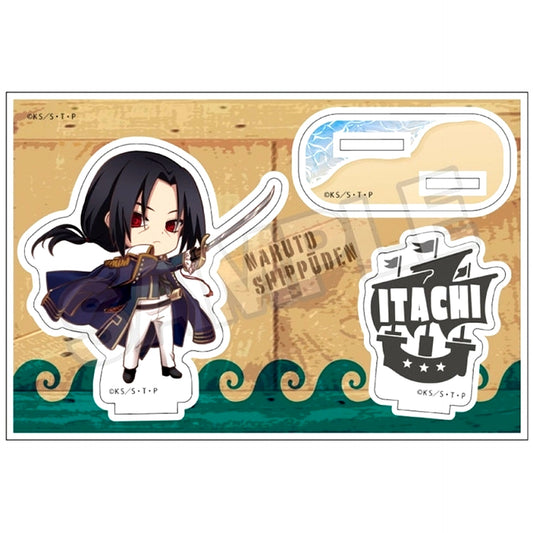 Itachi Uchiha Naruto Shippuden petitry Marine Look Acrylic Stand [USED]
