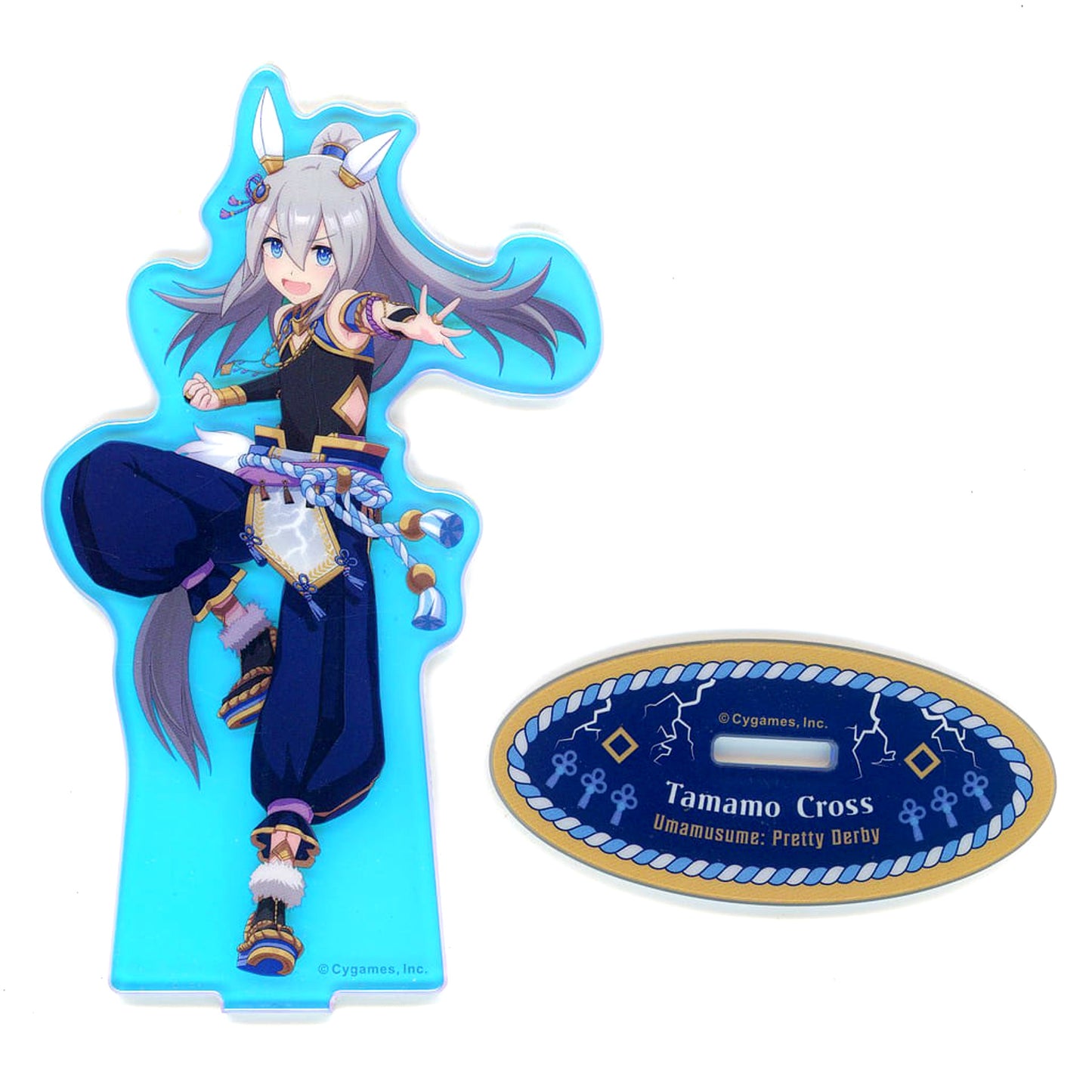 Tamamo Cross Uma Musume Pretty Derby Aurora Acrylic Stand Fierce Thunder God Vol.5 [USED]