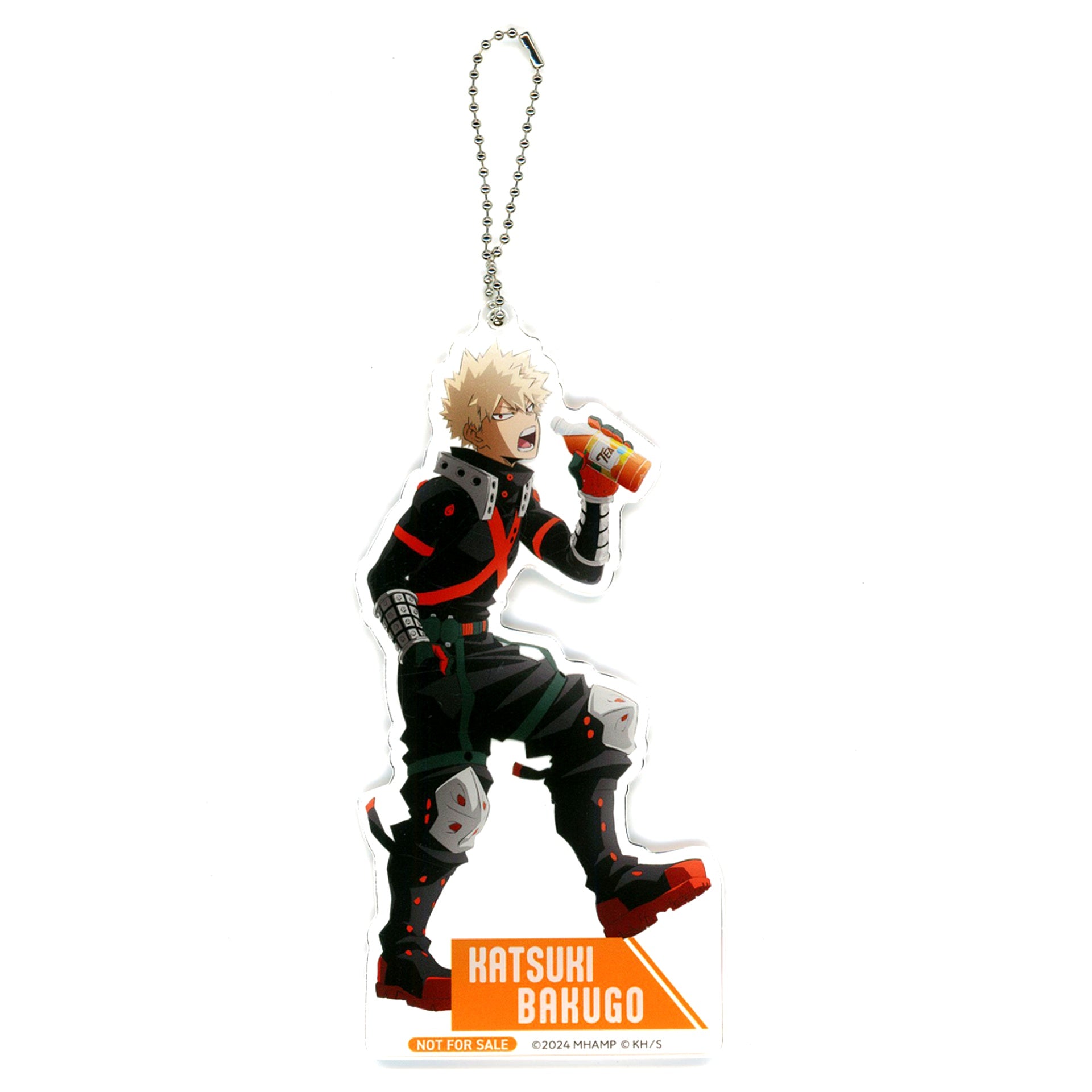 Katsuki Bakugo My Hero Academia The Movie You're Next Suntory Vending Machine Vol 3 Campaign Prize Acrylic Keychain [USED]