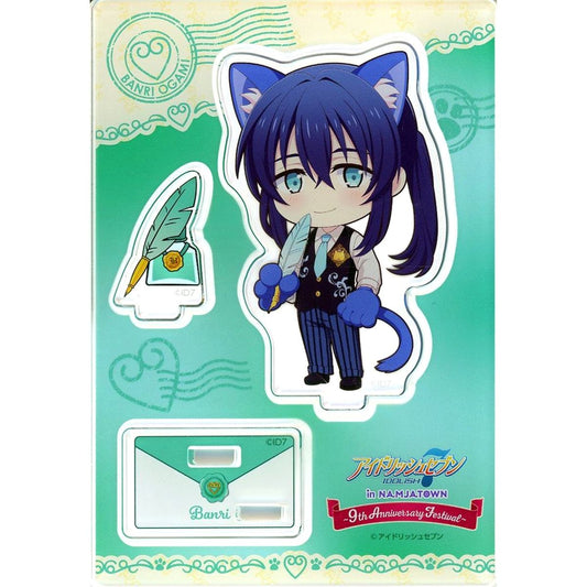 Banri Ogami IDOLiSH7 Acrylic Stand in Namja Town 9th Anniversary Festival [USED]