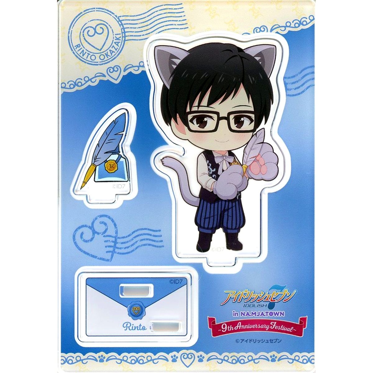 Rinto Okazaki IDOLiSH7 Acrylic Stand in NAMJATOWN 9th Anniversary Festival [USED]