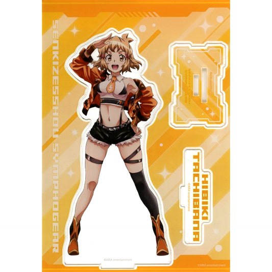 Hibiki Tachibana Acrylic Stand Senki Zessho Symphogear POP UP SHOP in OIOI [USED]