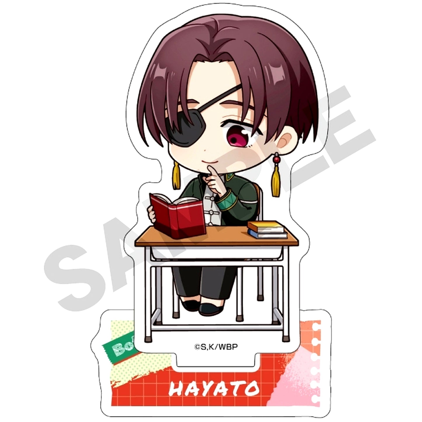 Hayato Suo Puchi Kura Acrylic Stand WIND BREAKER [USED]