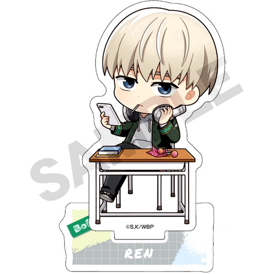 Ren Kaji Puchi Kura Acrylic Stand WIND BREAKER [USED]