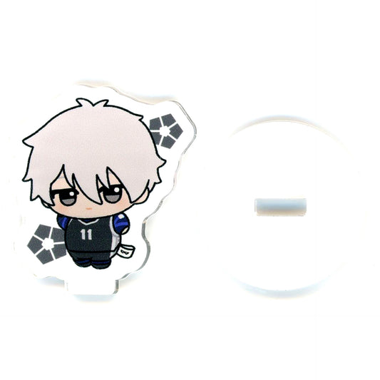 Seishiro Nagi Chibi Gurumi Pose! Acrylic Plate with Stand Blue Lock [USED]