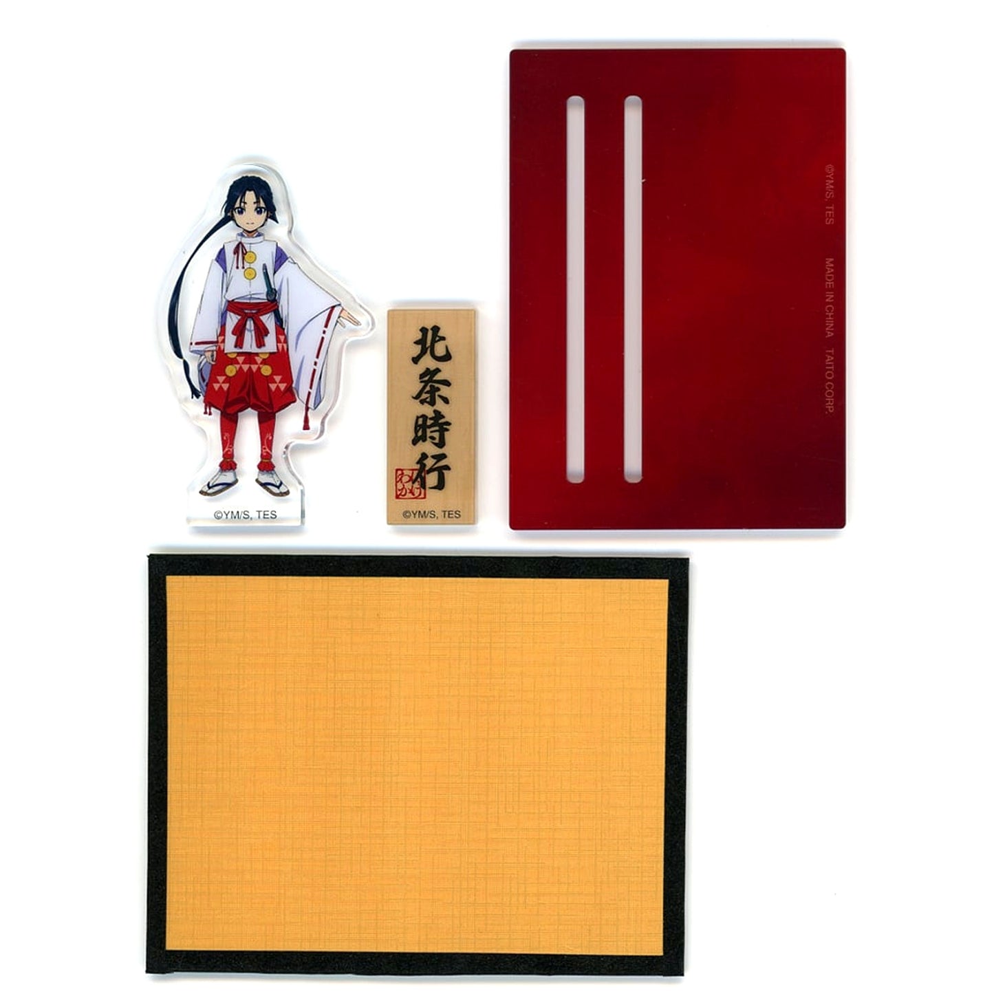 Tokiyuki Hojo The Elusive Samurai Mini Acrylic Stand with Gold Folding Screen [USED]