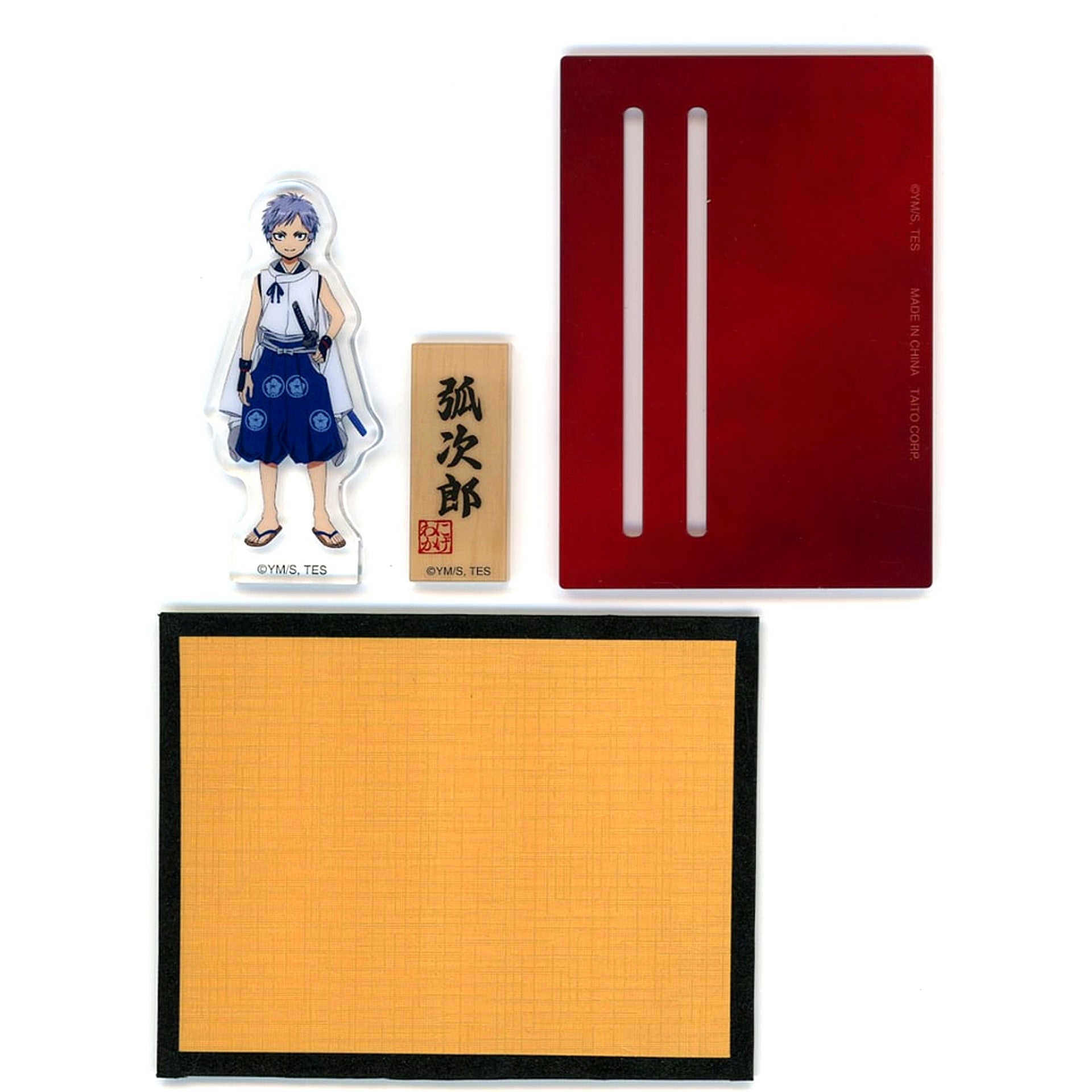 Kojiro The Elusive Samurai Mini Acrylic Stand with Gold Folding Screen [USED]