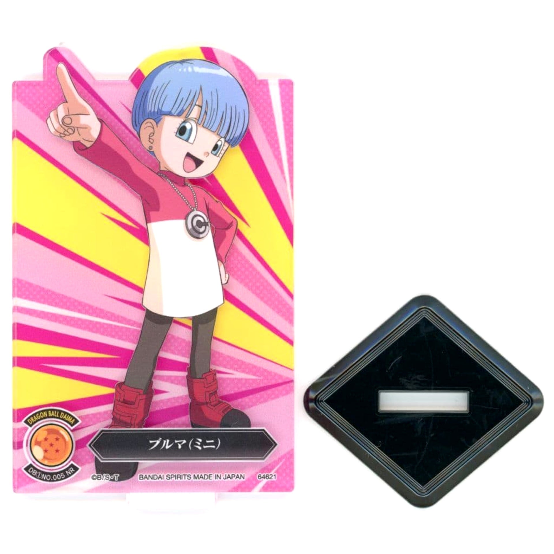 Dragon Ball Bulma Mini ACLLECT Ichiban Kuji Dragon Ball DAIMA Prize J Acrylic Stands [USED]