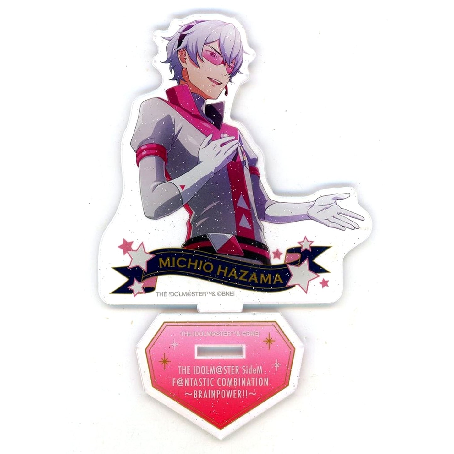 Michio Hazama The Idolmaster SideM Acrylic Stand BRAINPOWER!! [USED]