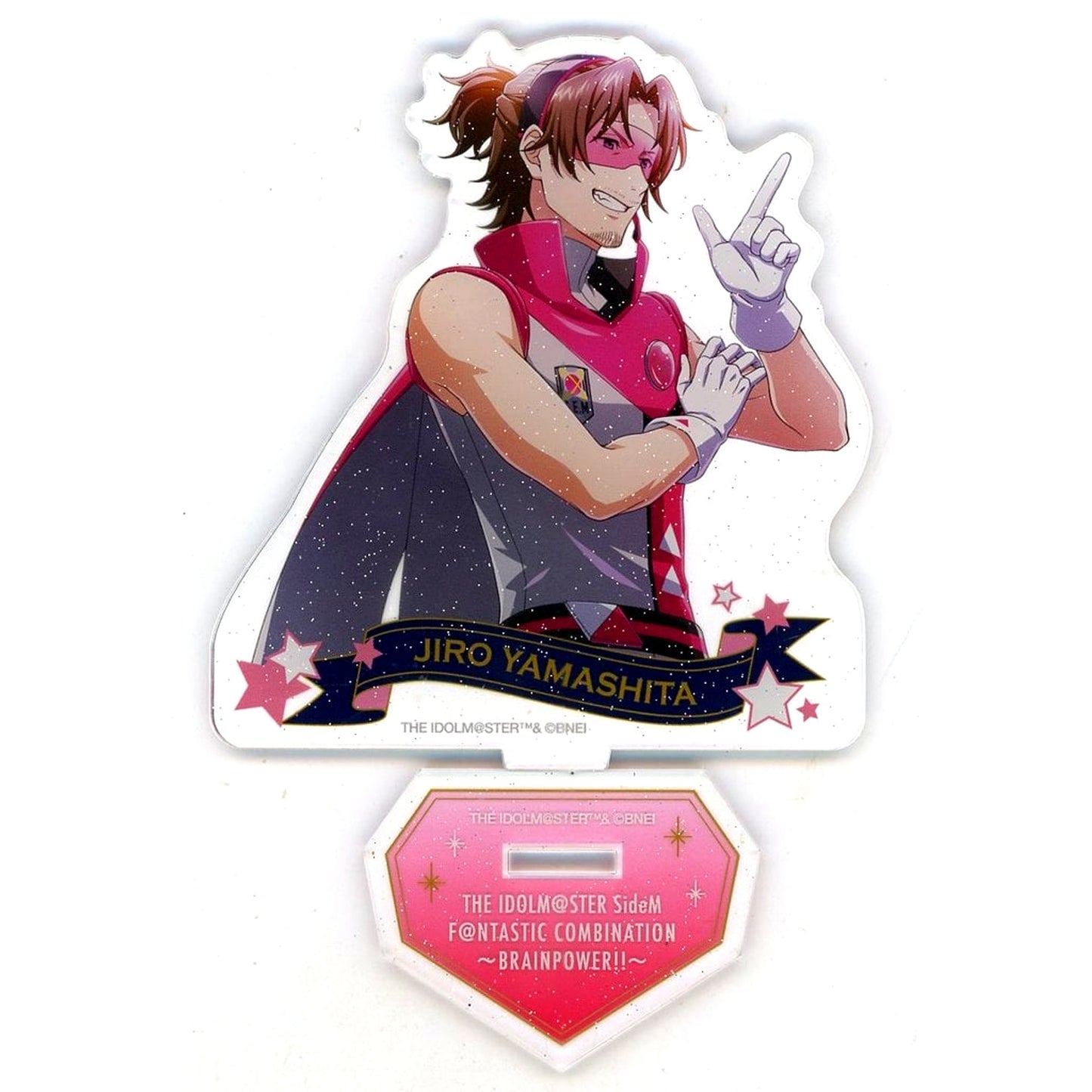 Jiro Yamashita The Idolmaster SideM Acrylic Stand BRAINPOWER!! [USED]