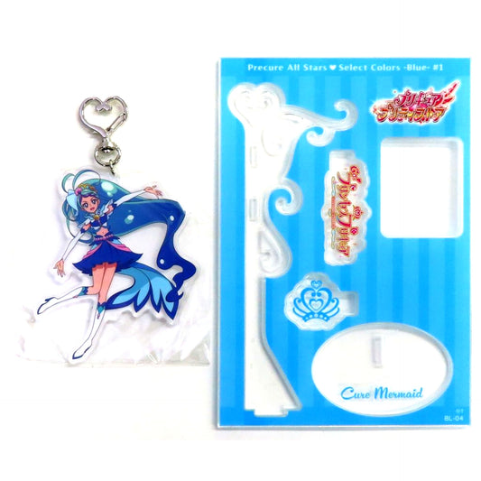 Cure Mermaid Precure All Stars Select Colors Blue #1 Acrylic Stand [USED]