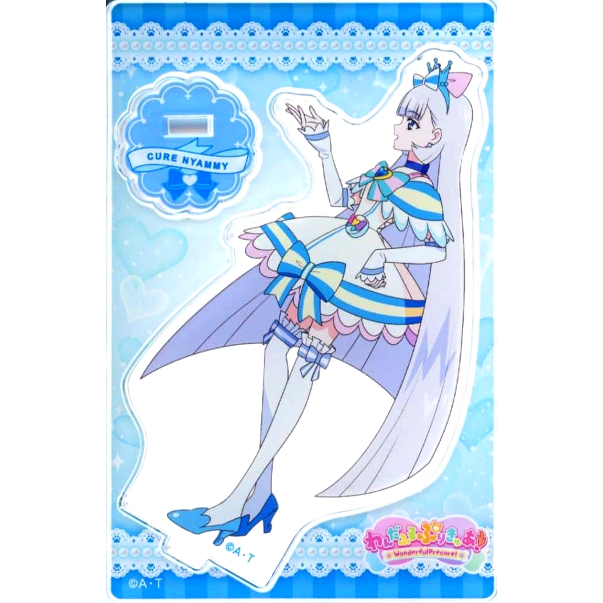 Cure Nyammy Wonderful Precure! Mini Acrylic Stand Vol.3 Side View [USED]