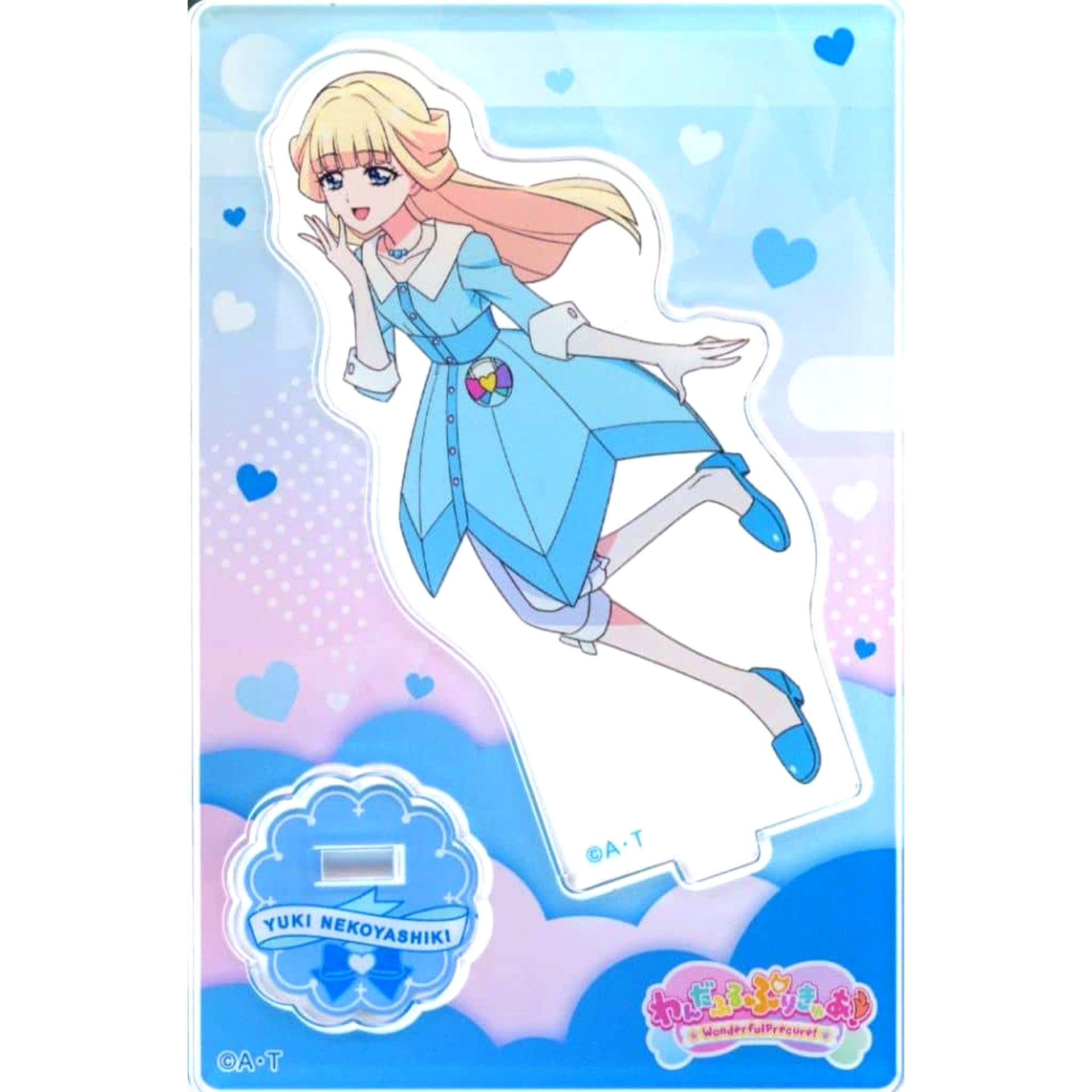 Yuki Nekoyashiki Wonderful Precure Mini Acrylic Stand Vol. 3 Human Ver. Casual [USED]