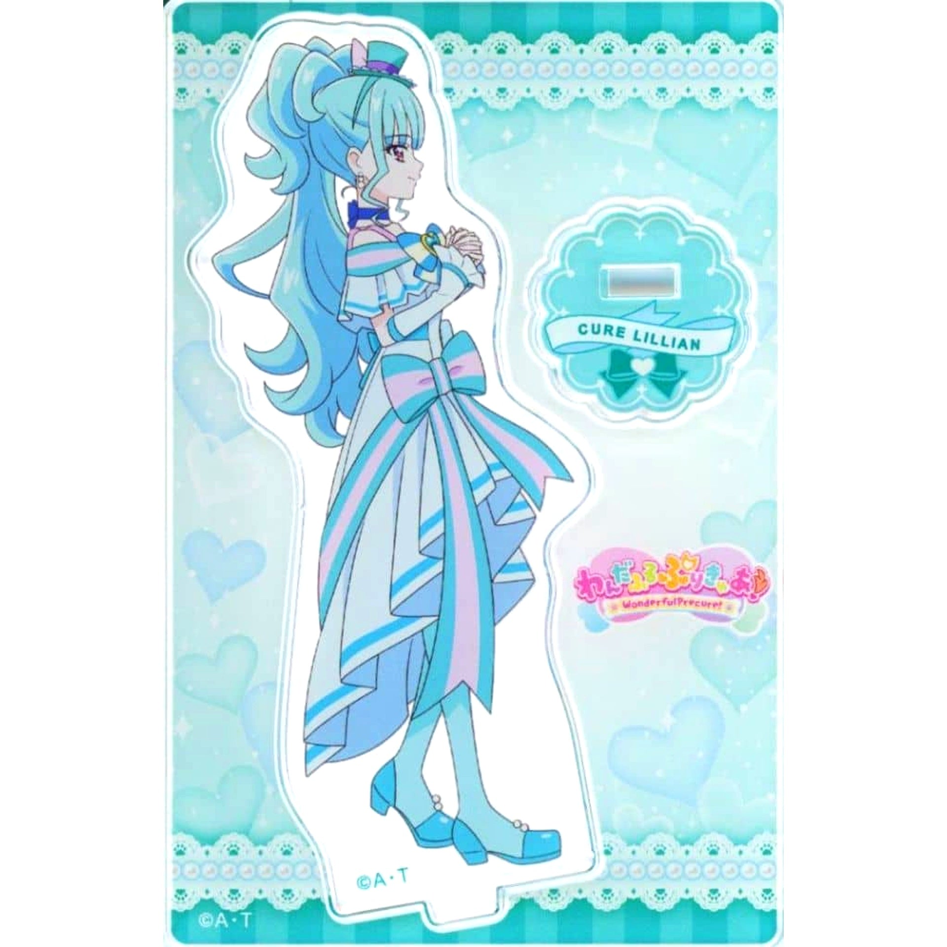 Cure Lillian Wonderful Precure Mini Acrylic Stand Vol. 4 Side View [USED]