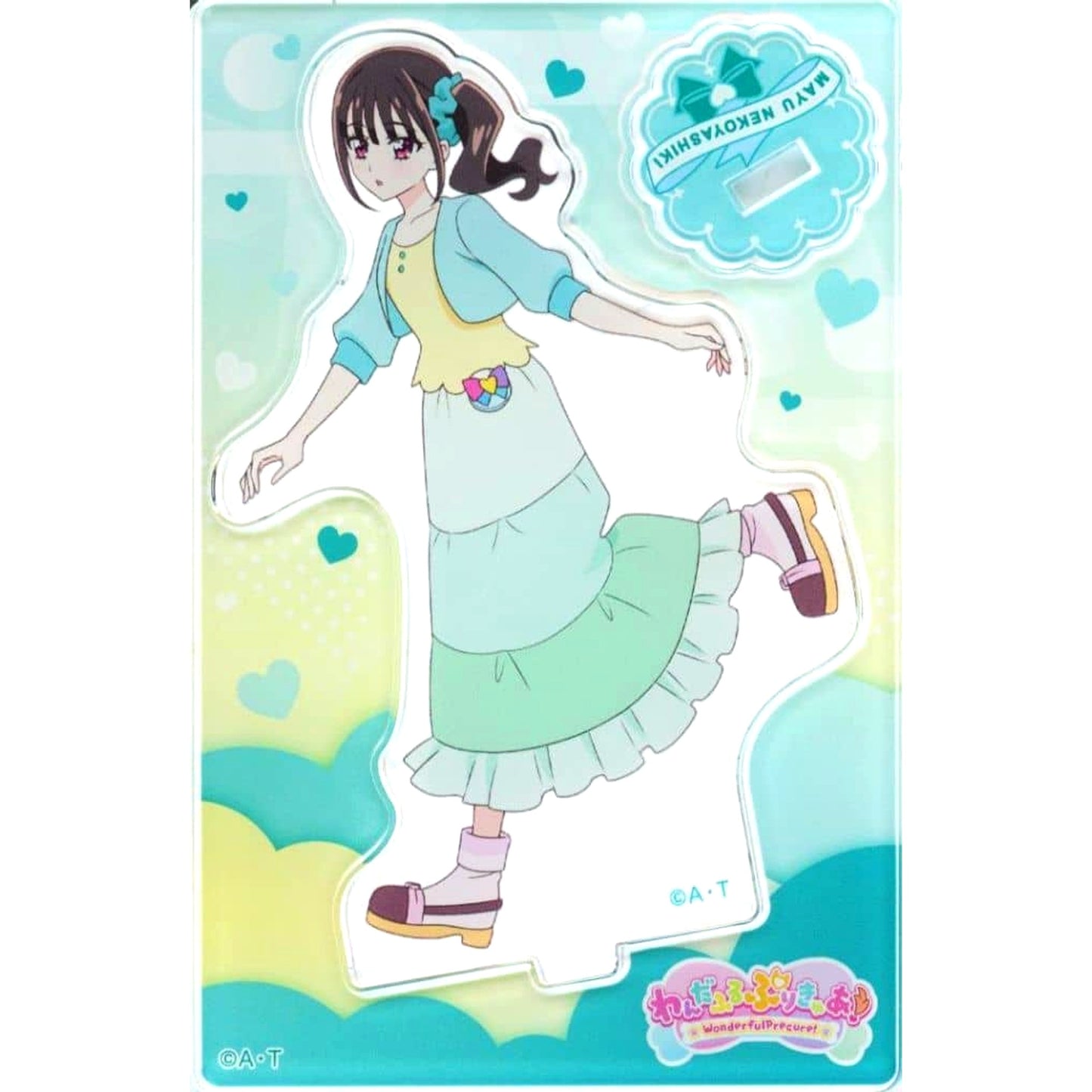 Mayu Nekoyashiki Wonderful Precure Mini Acrylic Stand Vol.4 Casual Outfit [USED]