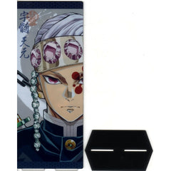 Demon Slayer: Kimetsu no Yaiba Tengen Uzui Reversible Visual Panel Hashira Exhibition And to the Infinity Castle Exclusive Acrylic Stands [USED]
