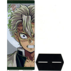 Demon Slayer: Kimetsu no Yaiba Sanemi Shinazugawa Reversible Visual Panel Hashira Exhibition And to the Infinity Castle Exclusive Acrylic Stands [USED]