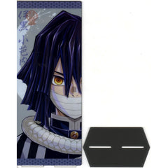 Demon Slayer: Kimetsu no Yaiba Obanai Iguro Reversible Visual Panel Hashira Exhibition And to the Infinity Castle Exclusive Acrylic Stands [USED]