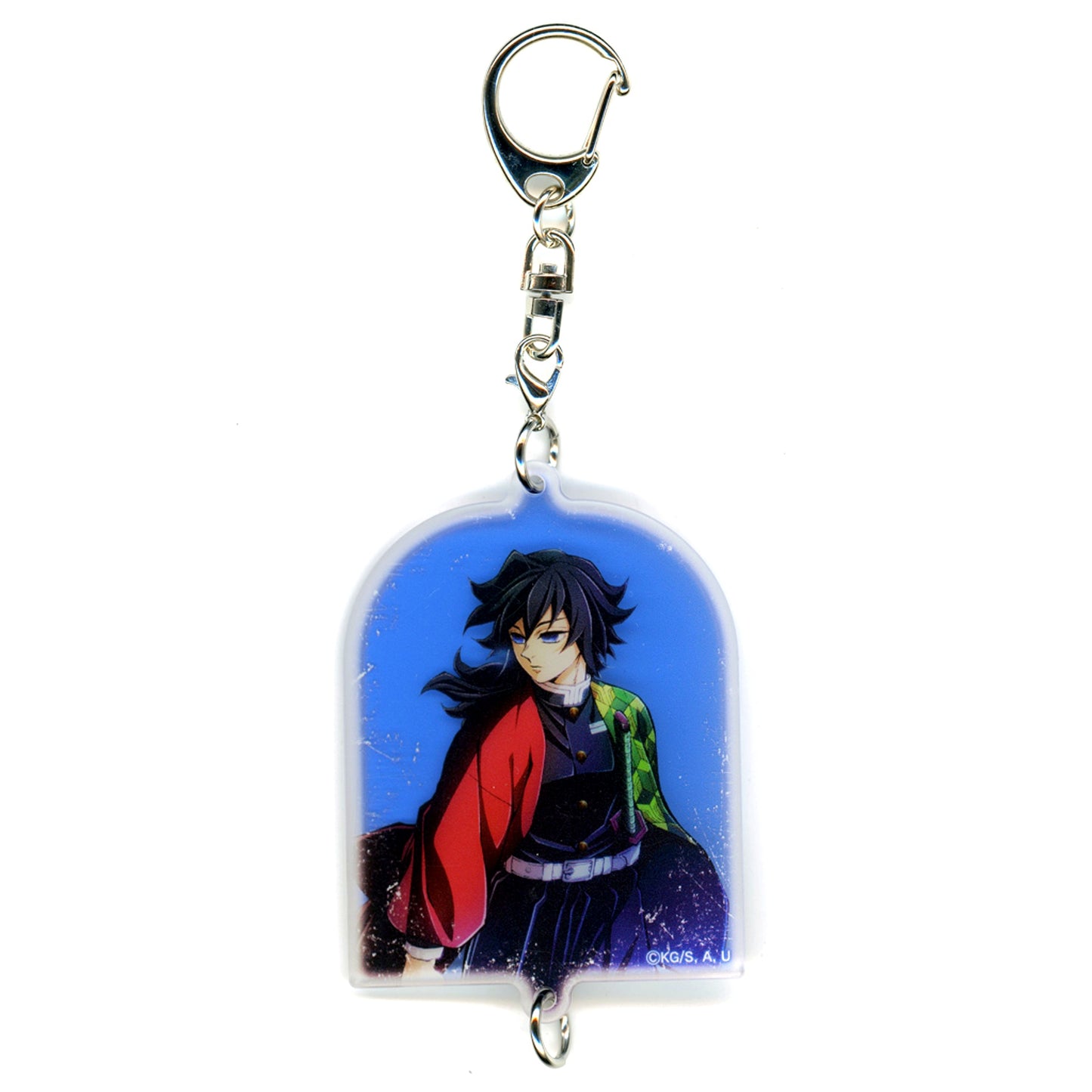 Giyu Tomioka Anime Demon Slayer Kimetsu no Yaiba Hashira Exhibition And to the Infinity Castle Connecting Random Acrylic Charm [USED]