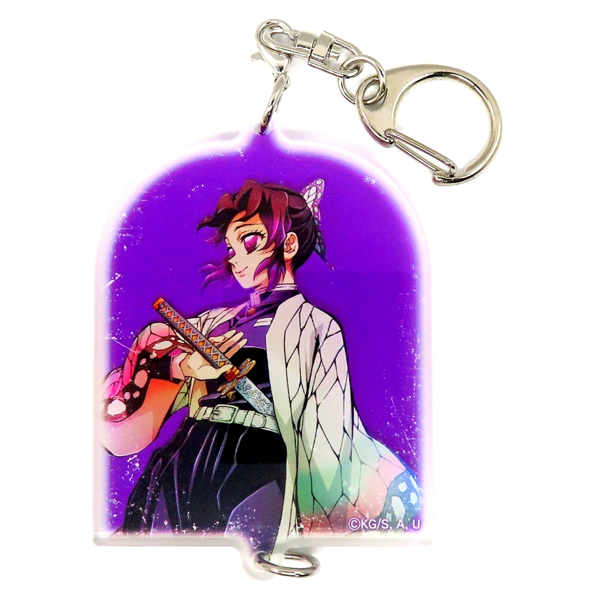 Shinobu Kocho Demon Slayer Hashira Exhibition Connecting Random Acrylic Charm [USED]