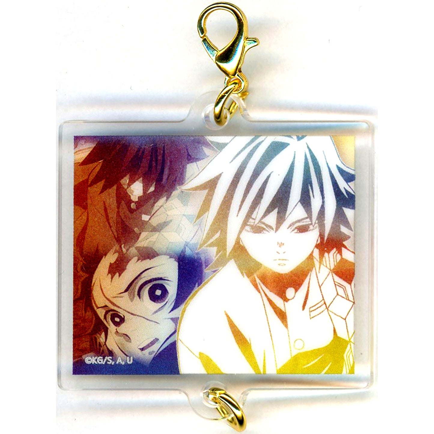 Giyu Tomioka Design 86 Demon Slayer Hashira Exhibition -To the Infinity Castle- Hashira Hyakkei Kizuna Acrylic Charm 15 [USED]