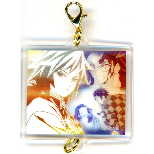Giyu Tomioka Design 89 Demon Slayer Kimetsu no Yaiba Hashira Exhibition Kizuna Acrylic Charm 15 [USED]