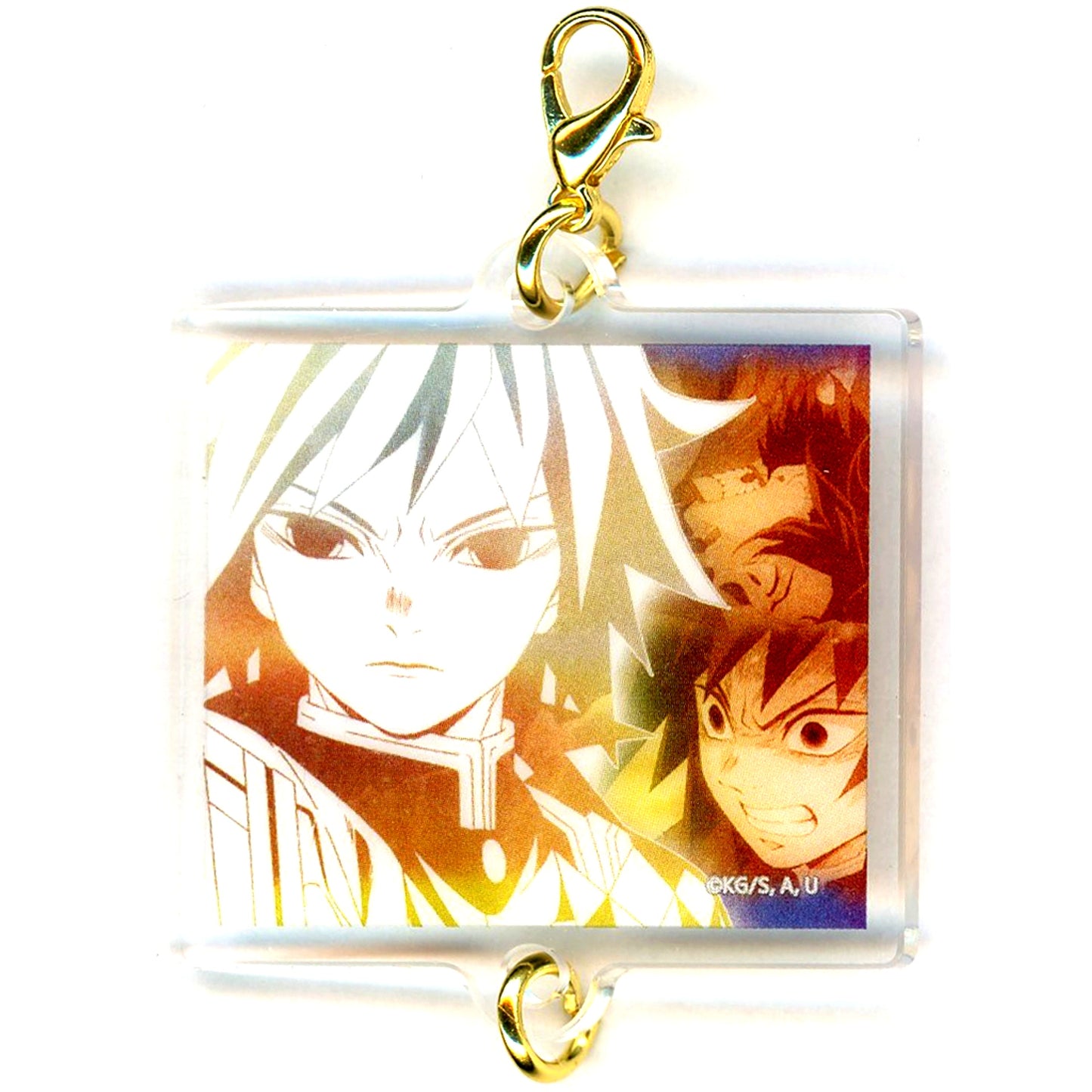 Giyu Tomioka Design 99 Demon Slayer Hashira Exhibition -To the Infinity Castle- Hashira Hyakkei Kizuna Acrylic Charm 15 [USED]