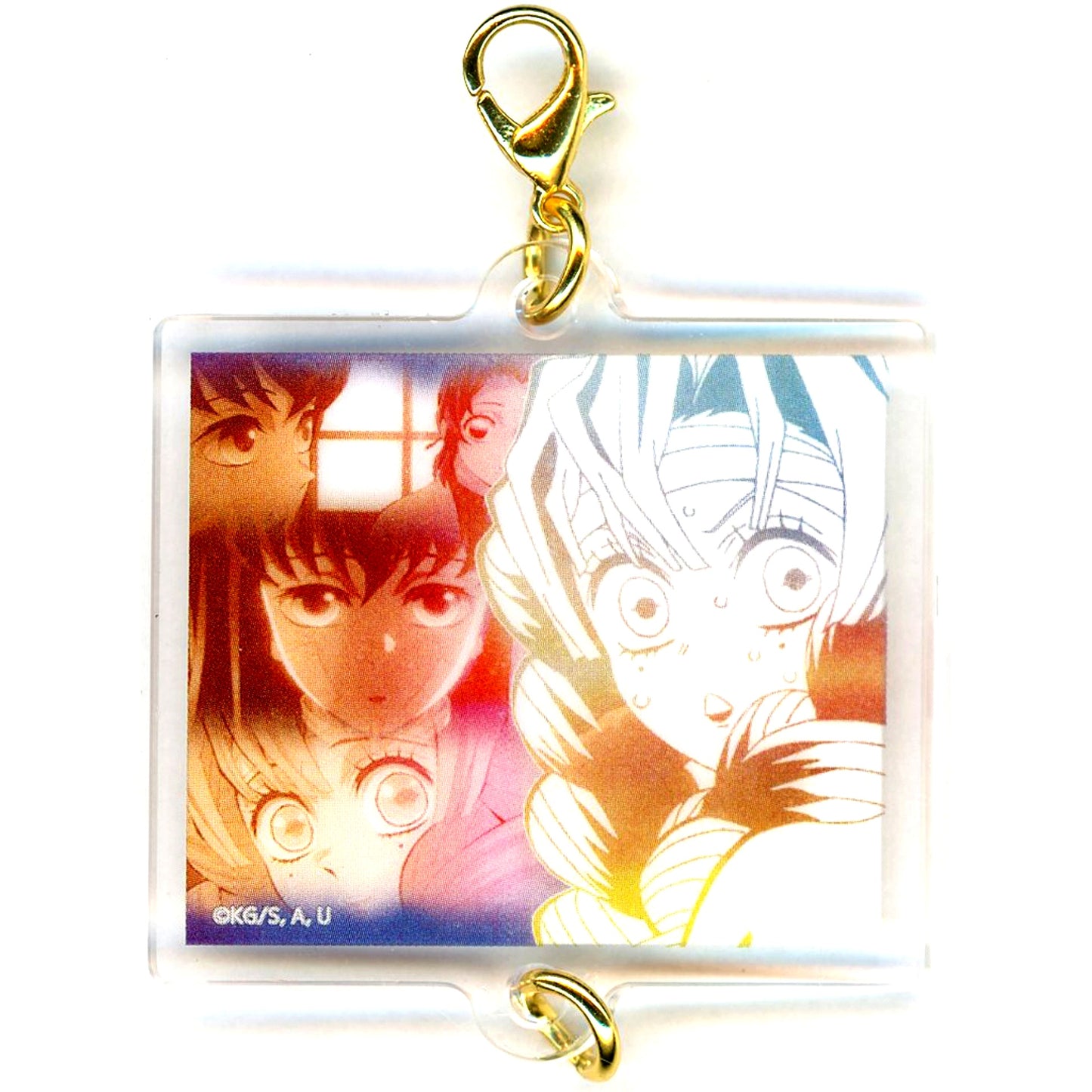 Muichiro Tokito Design 90 Demon Slayer Kimetsu no Yaiba Hashira Exhibition Kizuna Acrylic Charm 15 [USED]