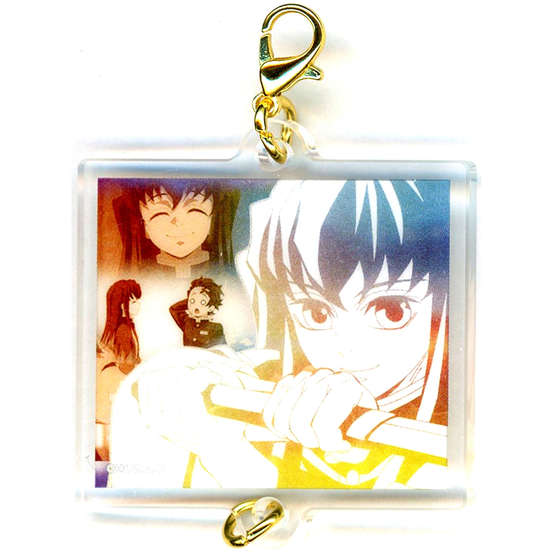 Muichiro Tokito Design 91 Demon Slayer: Kimetsu no Yaiba Hashira Hundred Views Kizuna Acrylic Charm 15 Hashira Exhibition And to the Infinity Castle [USED]