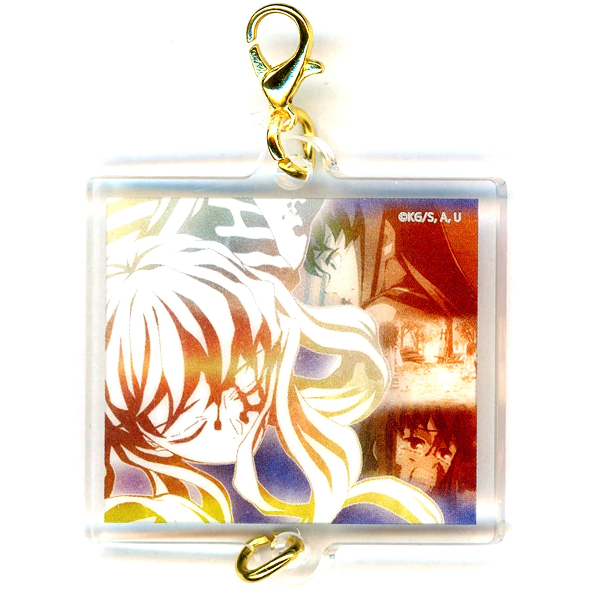 Muichiro Tokito Design 93 Anime Demon Slayer Kimetsu no Yaiba Hashira Exhibition Hashira Hyakkei Kizuna Acrylic Charm 15 [USED]