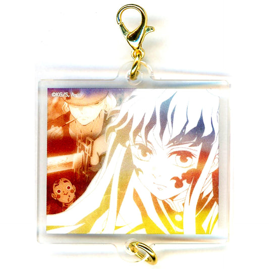 Muichiro Tokito Design 98 Demon Slayer Hashira Exhibition -To the Infinity Castle- Hashira Hyakkei Kizuna Acrylic Charm 15 [USED]