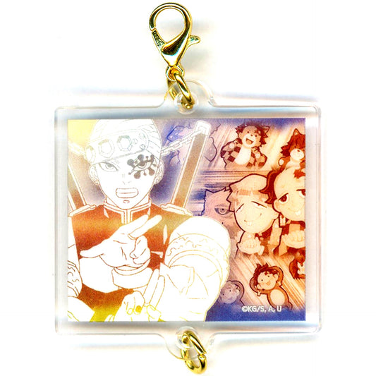 Tengen Uzui Design 86 Anime Demon Slayer Kimetsu no Yaiba Hashira Exhibition Hashira Hyakkei Kizuna Acrylic Charm 15 [USED]